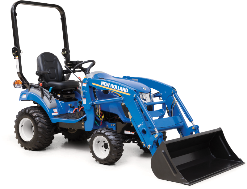 New Holland Workmaster 25S sub-compact tractor with 100LC front loader